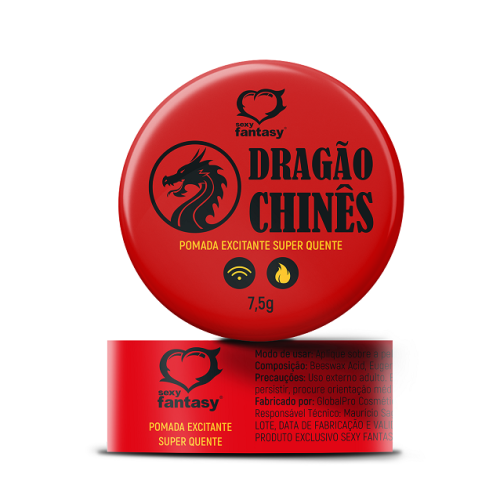Pomada Dragão Chinês Excitante 7,5g Sexy Fantasy | FeelHot