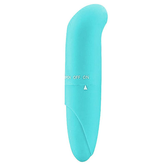 VIBRADOR PONTO G TOQUE AVELUDADO AZUL CLARO