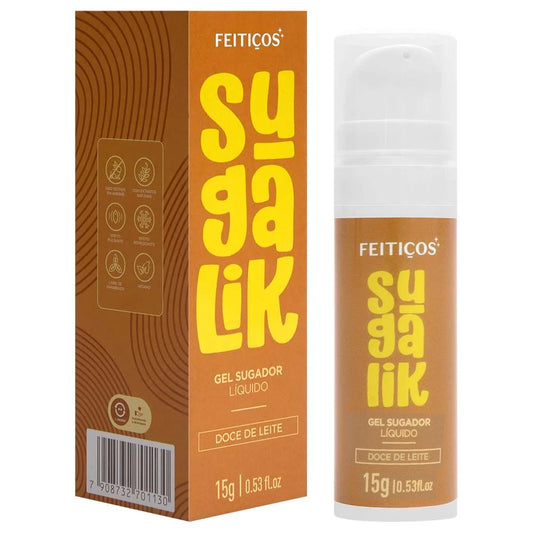 Sugador Pulsador Líquido Sugalik 15g Doce de Leite | FeelHot