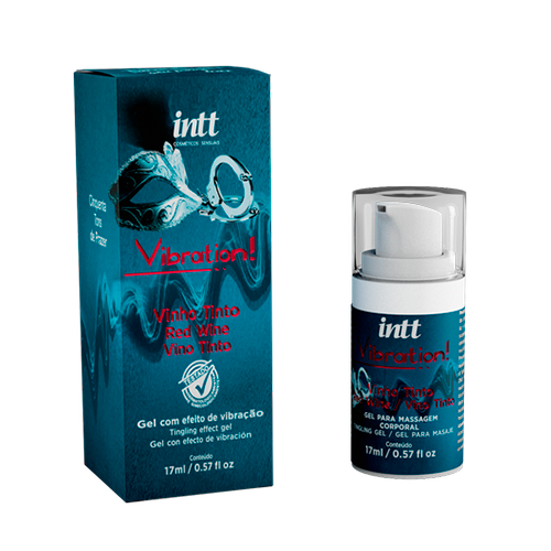 VIBRATION 50 TONS GEL EXCITANTE BEIJÁVEL VINHO TINTO 17ML INTT